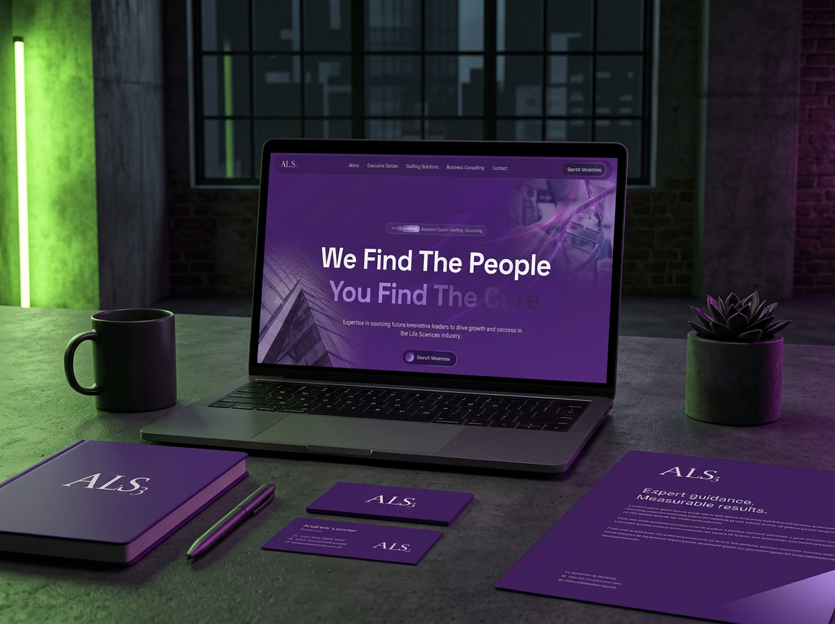 AL Solutions: Branding · Website
